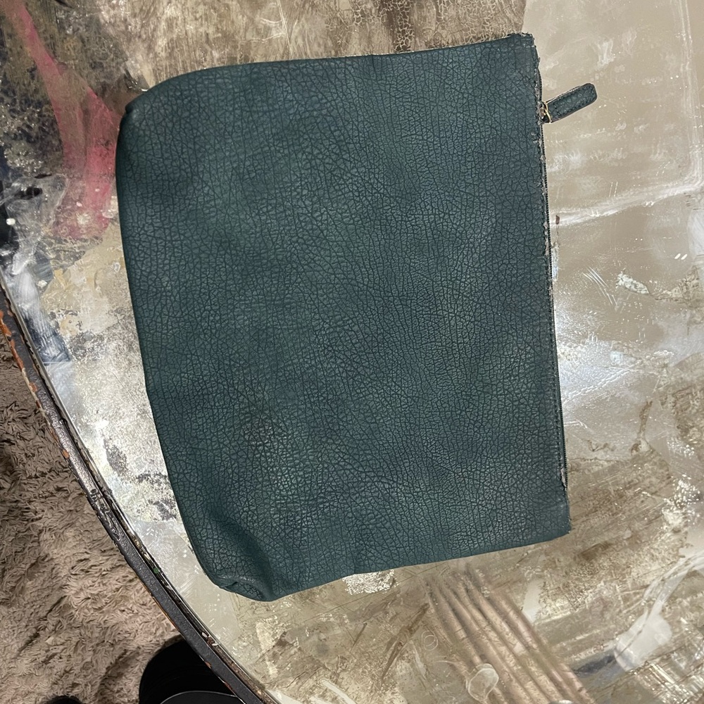 Free People Dark Green pouch